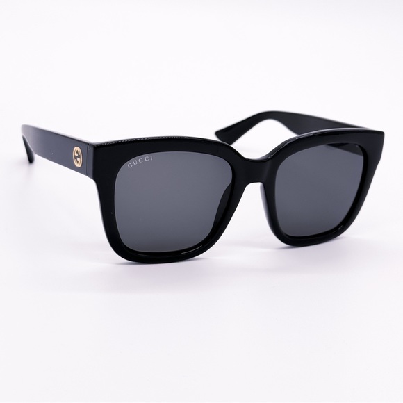 NEW GUCCI GG1338S 001 WOMEN BLACK SUNGLASSES GUCCI - Picture 6 of 13